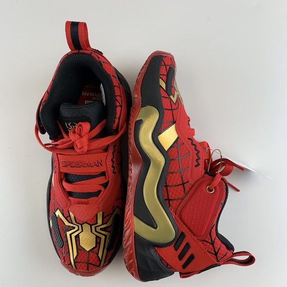 Adidas Donovan Mitchell D.O.N Issue #3 Spiderman GS Unreleased Men Size 5 GZ5496 - Picture 4 of 8
